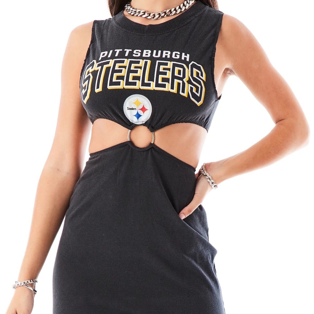 LF Steelers Cut out ring dress